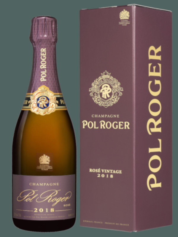 champagne-pol-roger-rosé -2018
